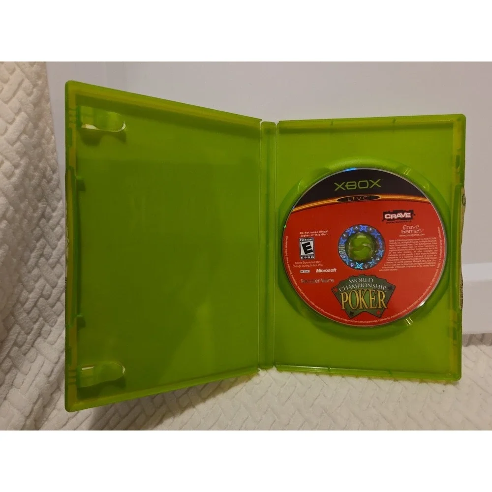 World Championship Poker (Microsoft‎ Xbox, 2004) no manual Tested
